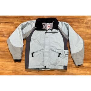 VANS Functional Snow Jacket‎ VF 05 SZ S Blue Gray Snowboard Ski Mesh Lined